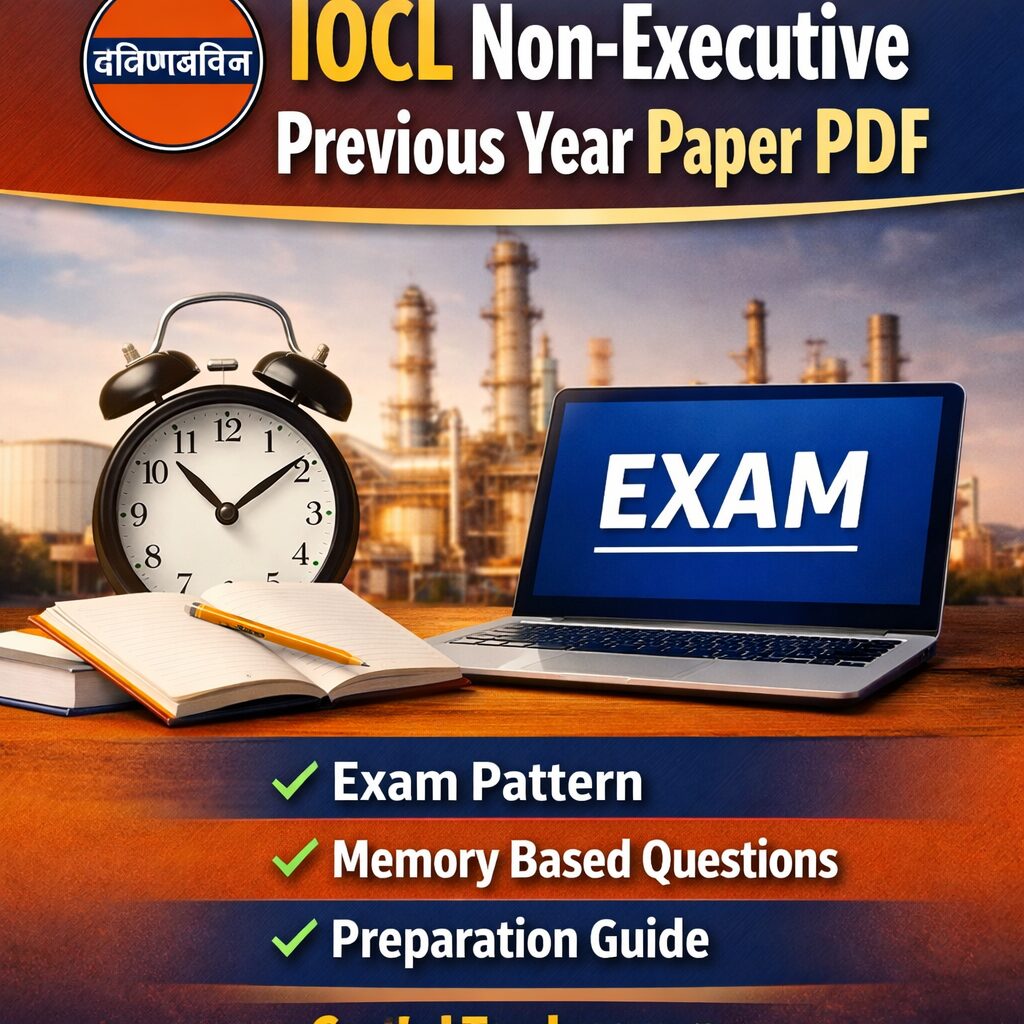 IOCL Non Executive Previous Year Paper