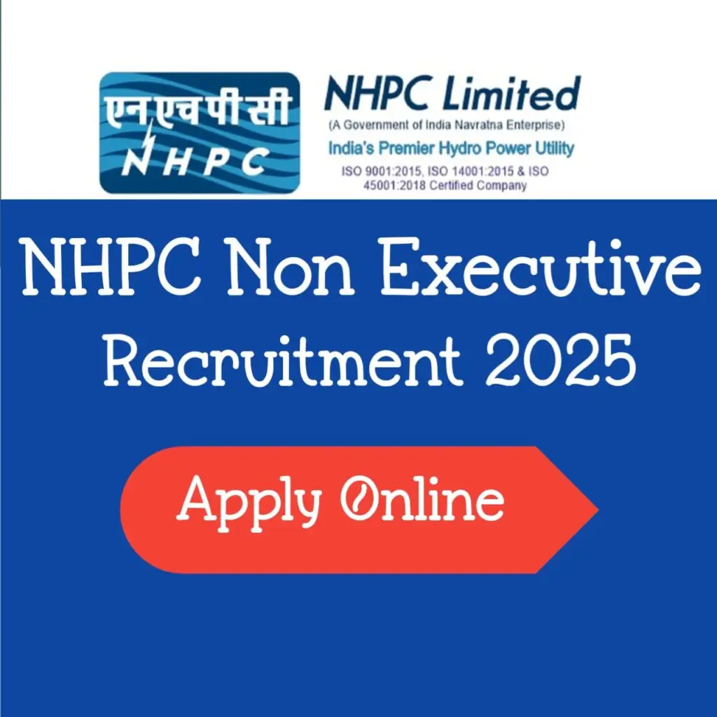 NHPC Non Executive Recruitment 2025