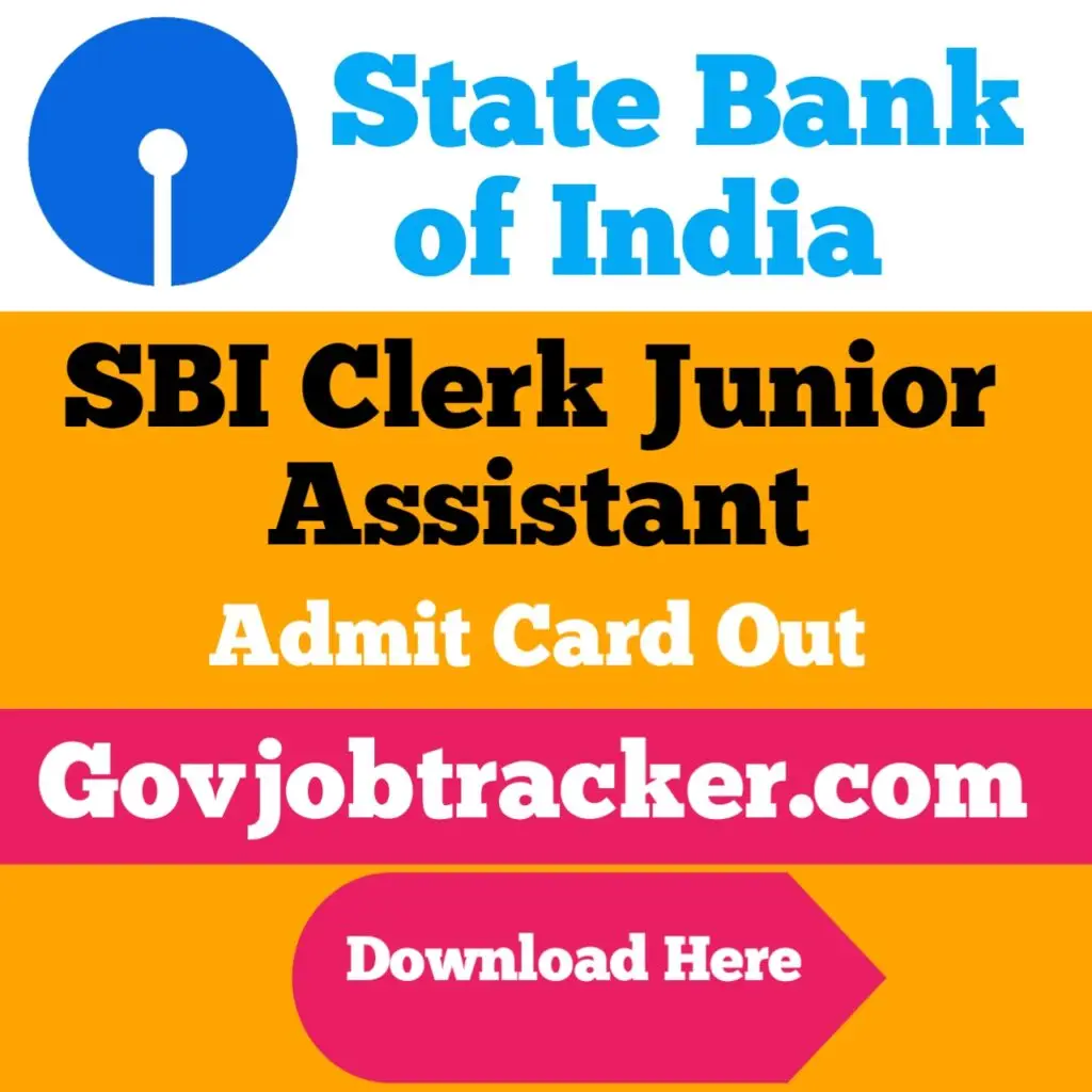 SBI Clerk Mains Admit Card 2025