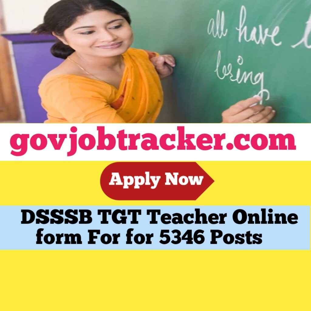 DSSSB Delhi TGT Teacher