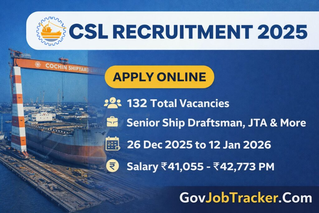 CSL Recruitment 2025