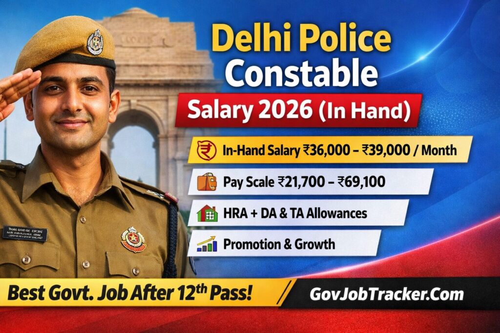 Delhi Police Constable Salary 2026