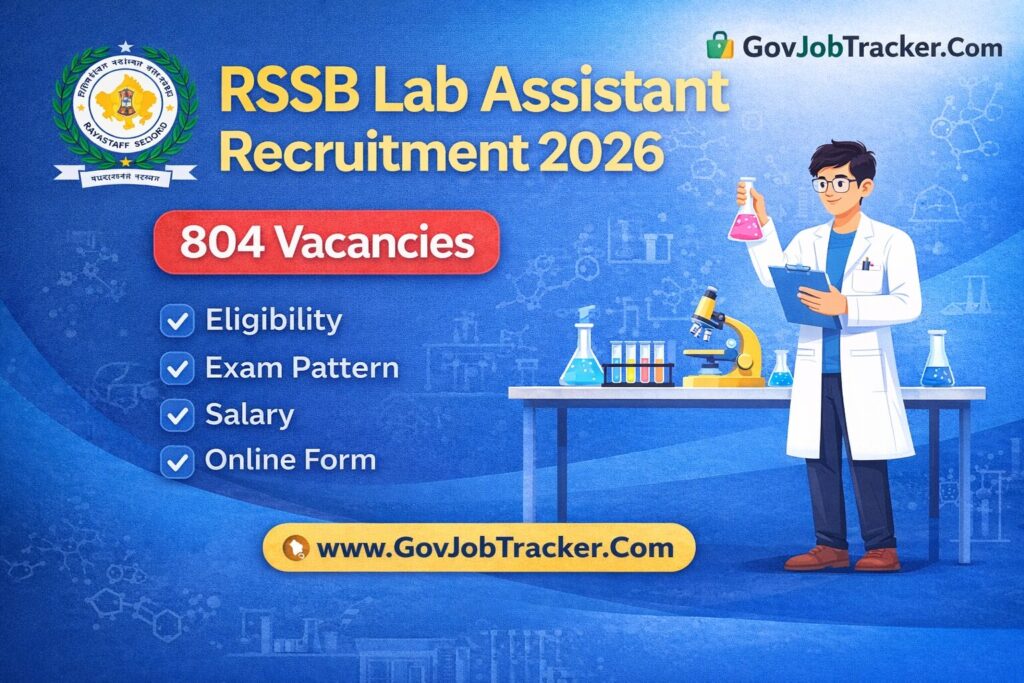 RSSB Lab Assistant Recruitment 2026