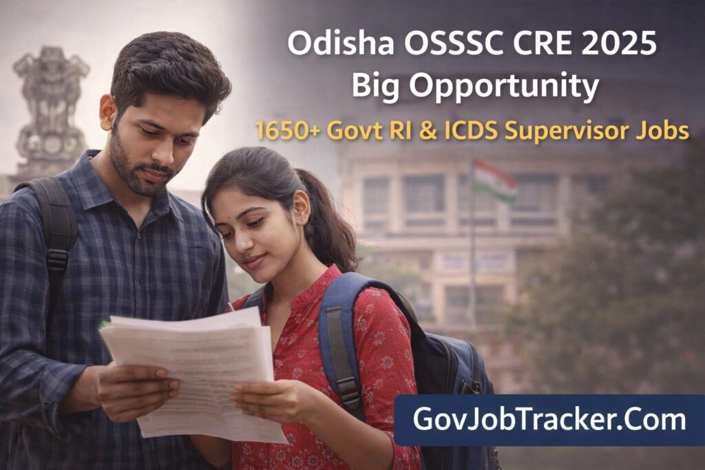 Odisha Revenue Inspector & ICDS Supervisor Recruitment 2026