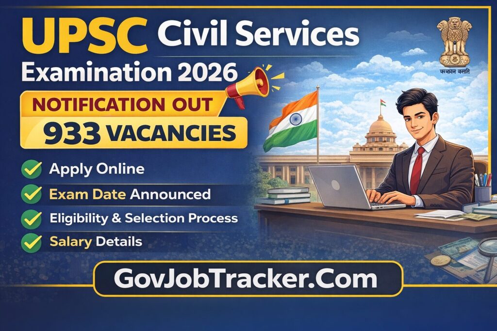 UPSC Civil Services Examination 2026 notification